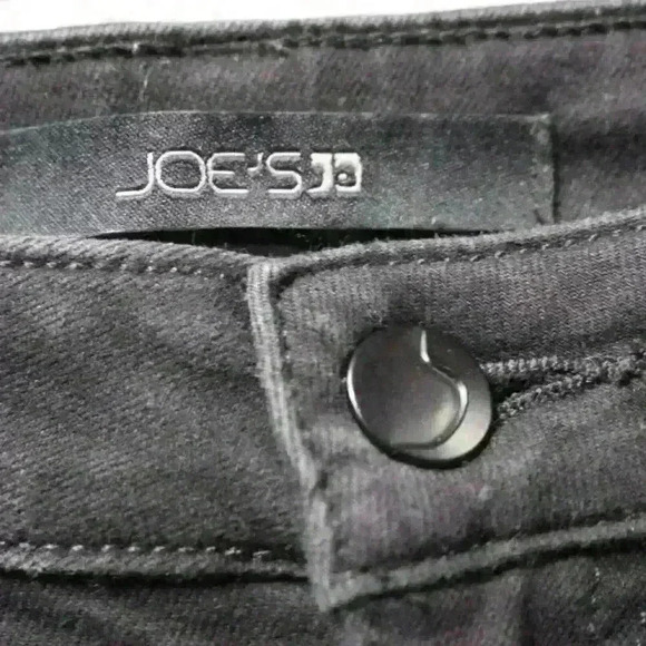 JOE'S JEANS Classic Black Stretchy Spandex Blend Skinny Pant Mid-Rise Women 25 - Picture 5 of 10